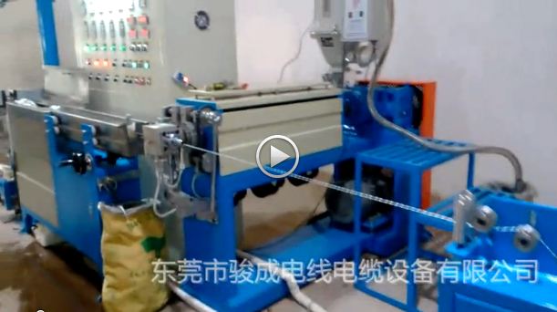 駿成機(jī)械 東莞押出機(jī)  電源線押出機(jī)視頻